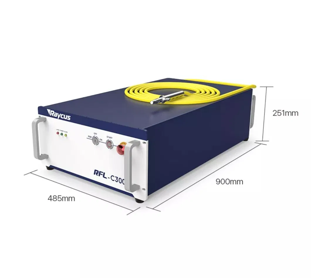 Raycus Fiber Laser Power Source for CNC Metal Laser Cutting Machine