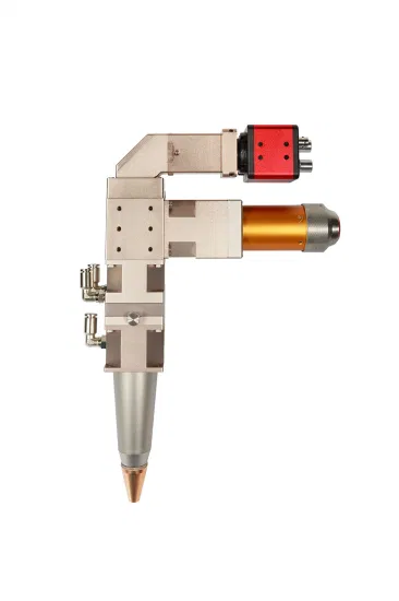 Cabeça de soldagem a laser de fibra de mesa para soldagem automática e robótica